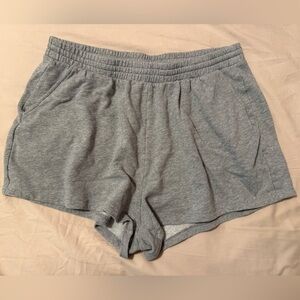 Old Navy Heather Gray Women's Athletic Shorts